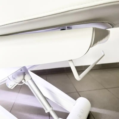 Łóżko Kosmetyczne Luna X Plus Pure VibeSound Z Podgrzewaniem - Białe -Łóżka kosmetyczne- 